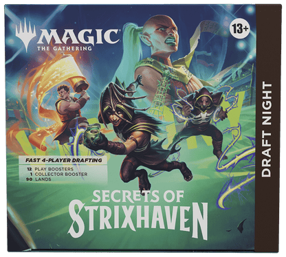 Magic The Gathering - Secrets of Strixhaven Draft Night Box - Beanie Games