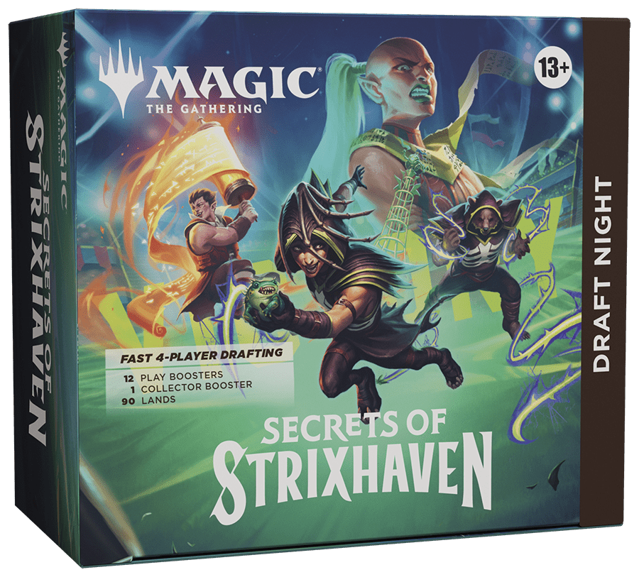 Magic The Gathering - Secrets of Strixhaven Draft Night Box - Beanie Games