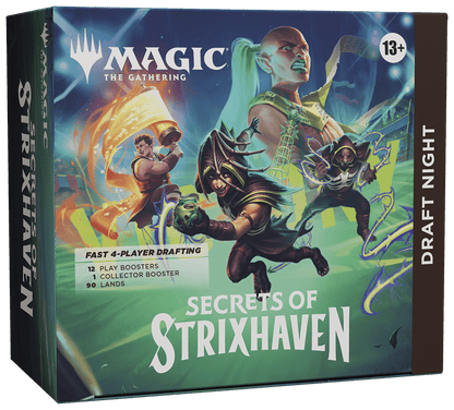 Magic The Gathering - Secrets of Strixhaven Draft Night Box - Beanie Games