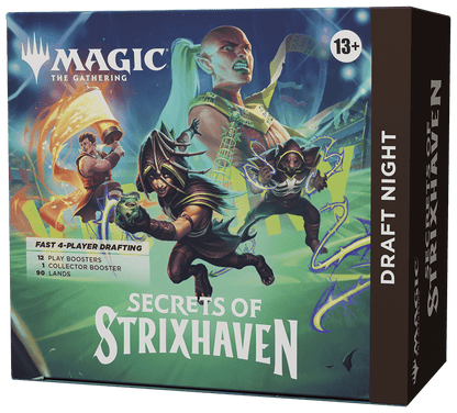 Magic The Gathering - Secrets of Strixhaven Draft Night Box - Beanie Games