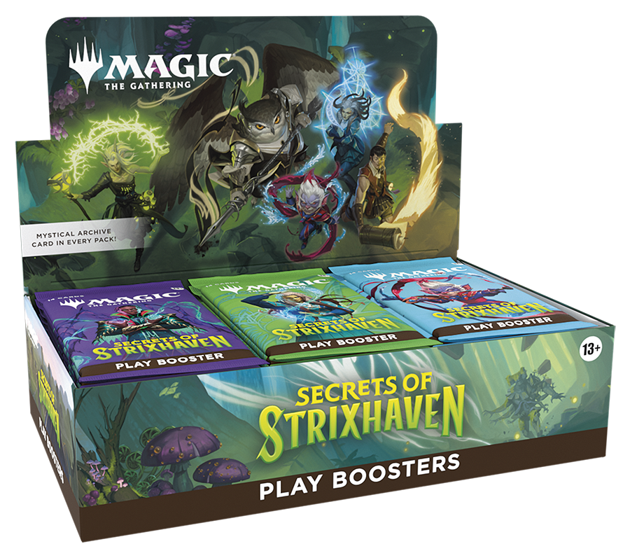 Magic The Gathering - Secrets of Strixhaven Play Booster Box - Beanie Games