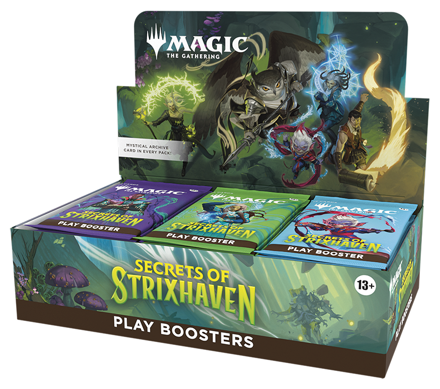 Magic The Gathering - Secrets of Strixhaven Play Booster Box - Beanie Games