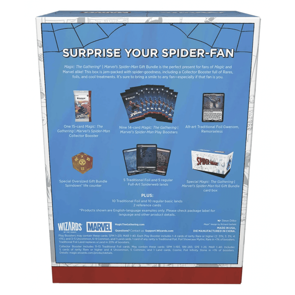 Magic: The Gathering - Spider - Man Gift Bundle - Beanie Games