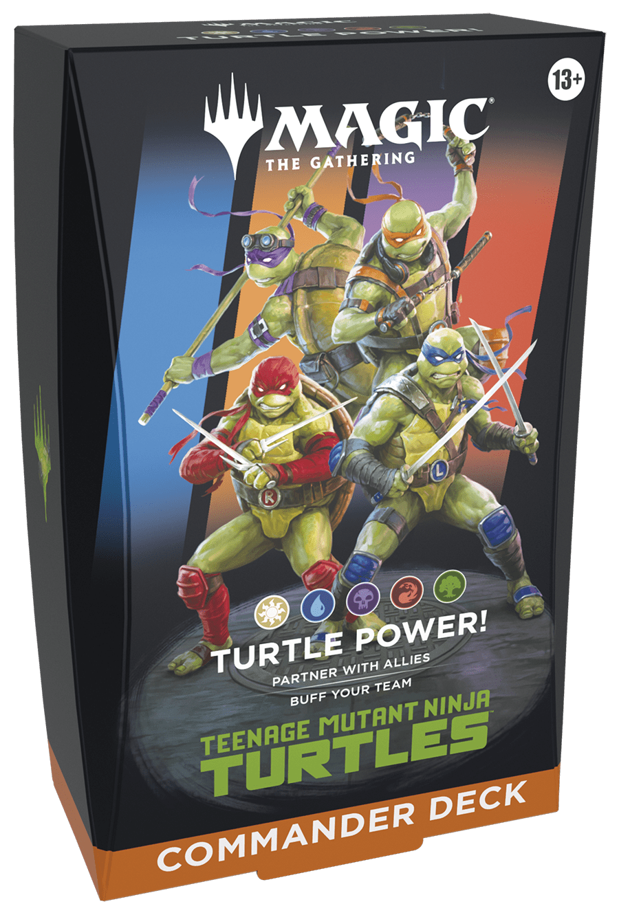 Magic: The Gathering - Teenage Mutant Ninja Turtles Commander Deck - Turtle Power! - Beanie Games