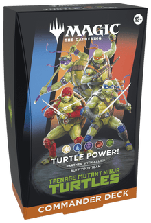 Magic: The Gathering - Teenage Mutant Ninja Turtles Commander Deck - Turtle Power! - Beanie Games