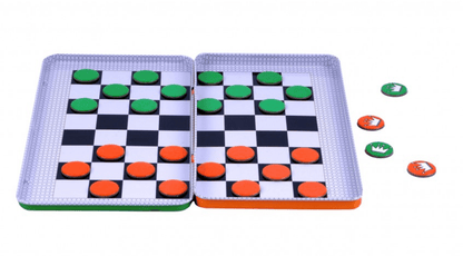 Magnetic Checkers (Tin) - Beanie Games