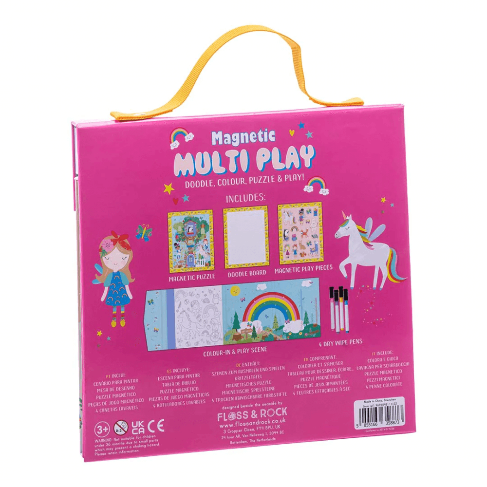 Magnetic Multi Play Scene - Rainbow Fairy - Beanie Games
