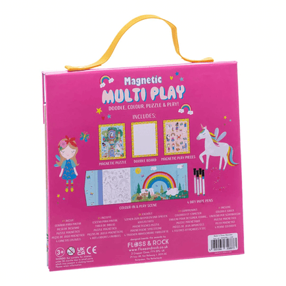 Magnetic Multi Play Scene - Rainbow Fairy - Beanie Games