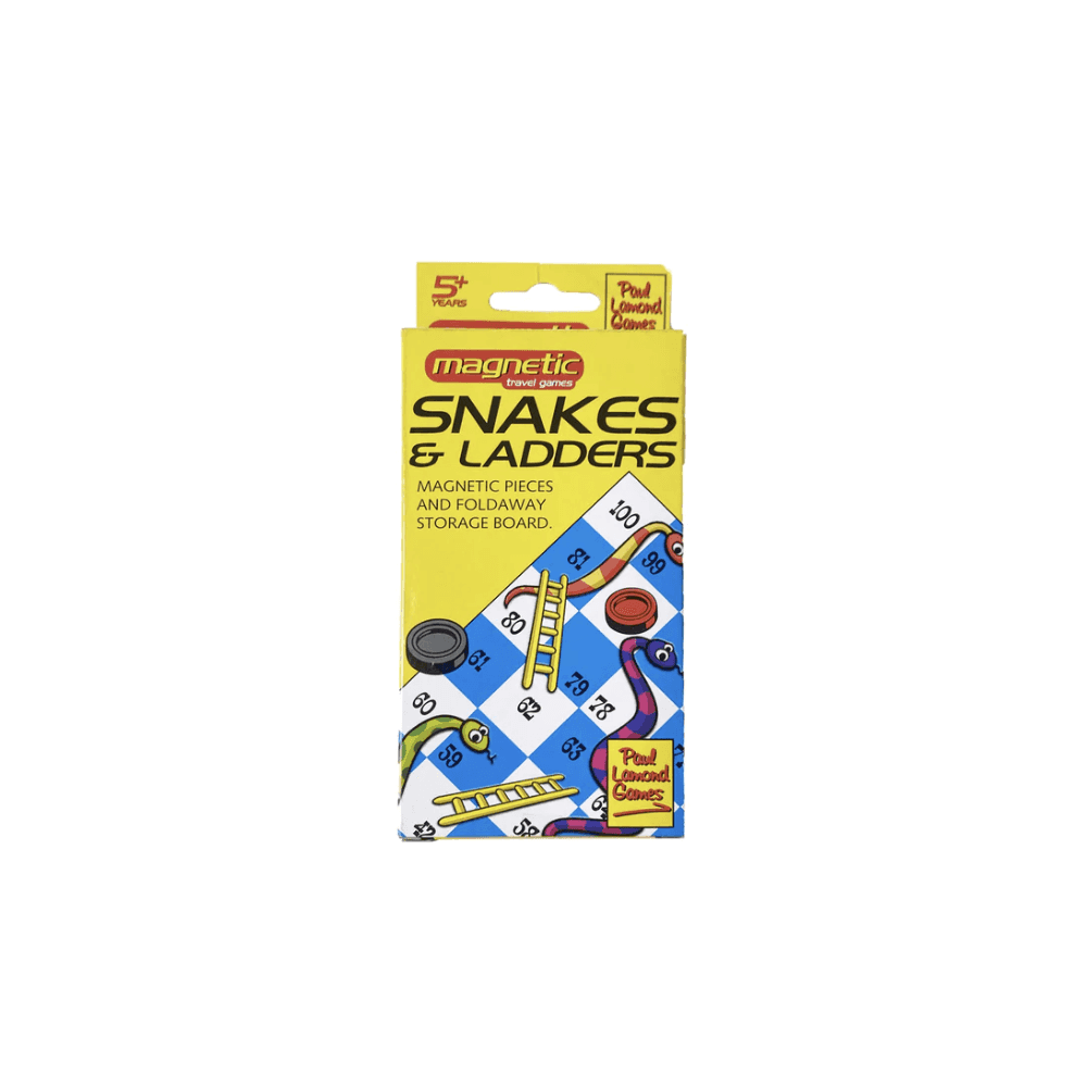 Magnetic Snakes & Ladders Travel Game - Beanie Games