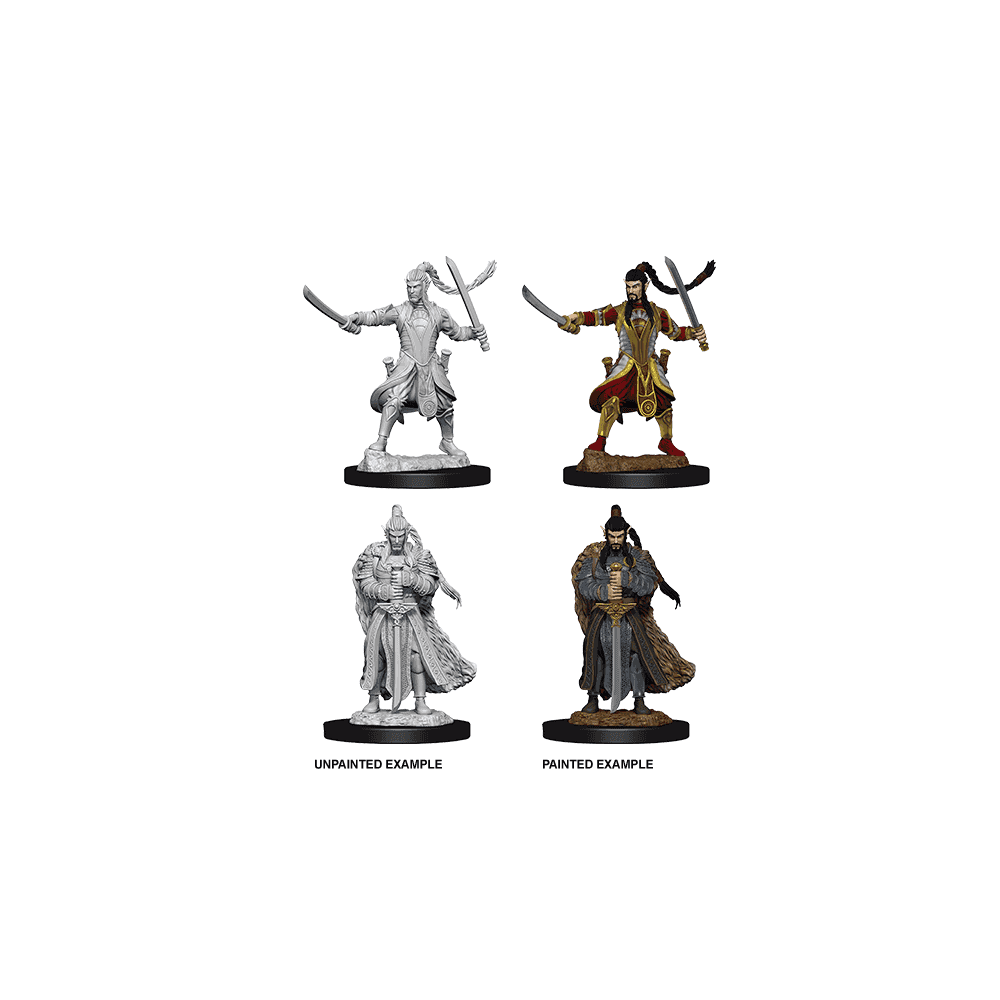 Male Elf Paladin: D&D Nolzur's Marvelous Unpainted Miniatures (W9) - Beanie Games