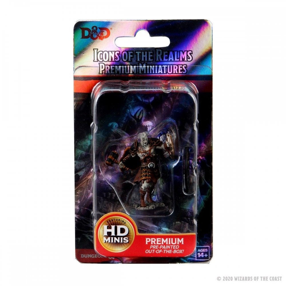 Male Goliath Fighter: D&D Icons of the Realms Premium Figures (W3) - Beanie Games