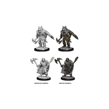 Male Half - Orc Barbarian: D&D Nolzur's Marvelous Unpainted Miniatures (W9) - Beanie Games