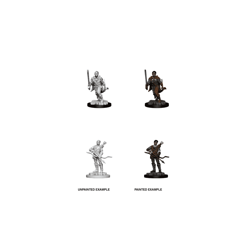 Male Human Ranger: D&D Nolzur's Marvelous Unpainted Miniatures (W11) - Beanie Games