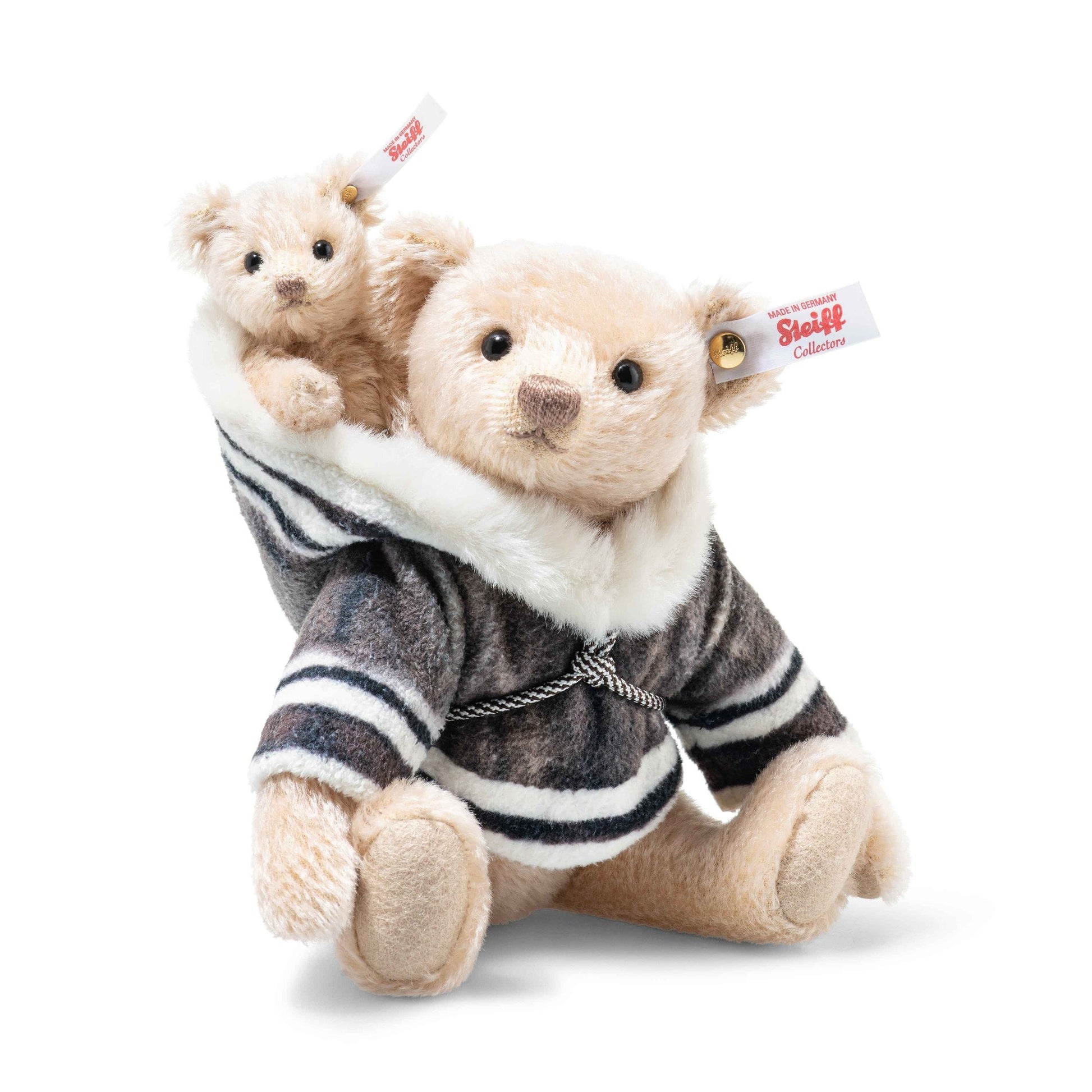 Mamma Teddy Bear with Baby - Beanie Games