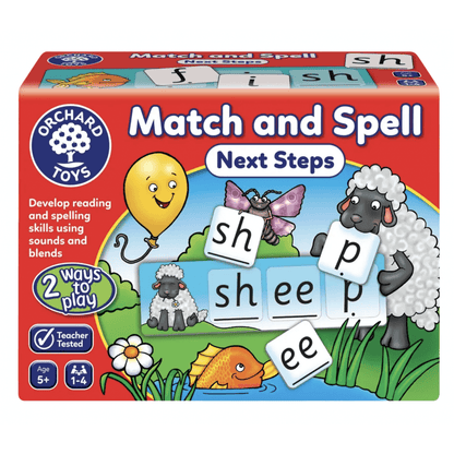 Match and Spell Next Steps - Beanie Games