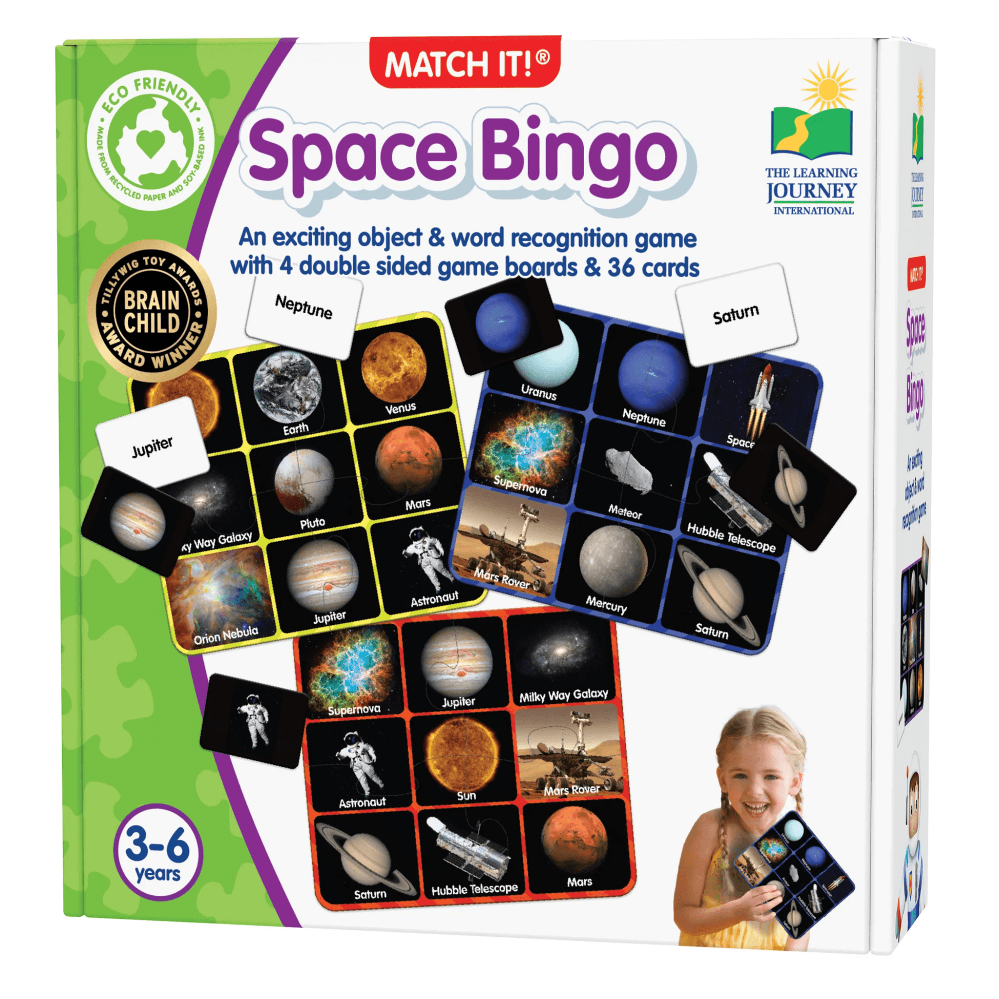 Match It! Space Bingo - Beanie Games