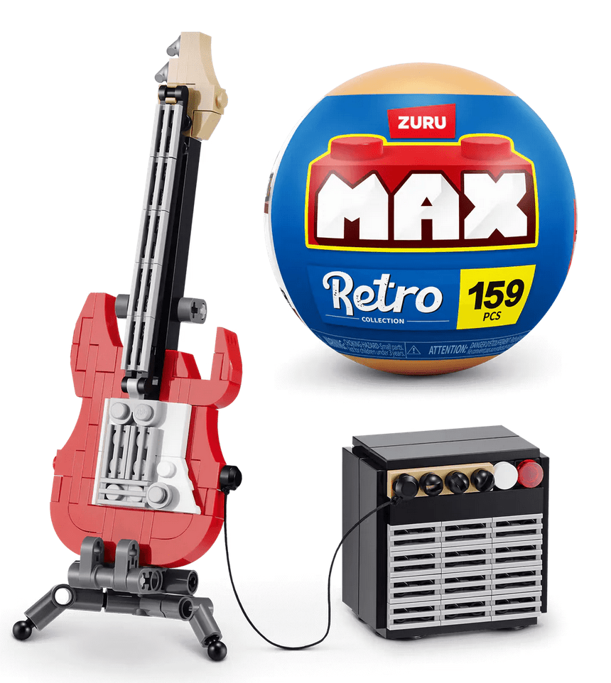 Max Premium Retro Building Bricks (Series 2 ) - Beanie Games