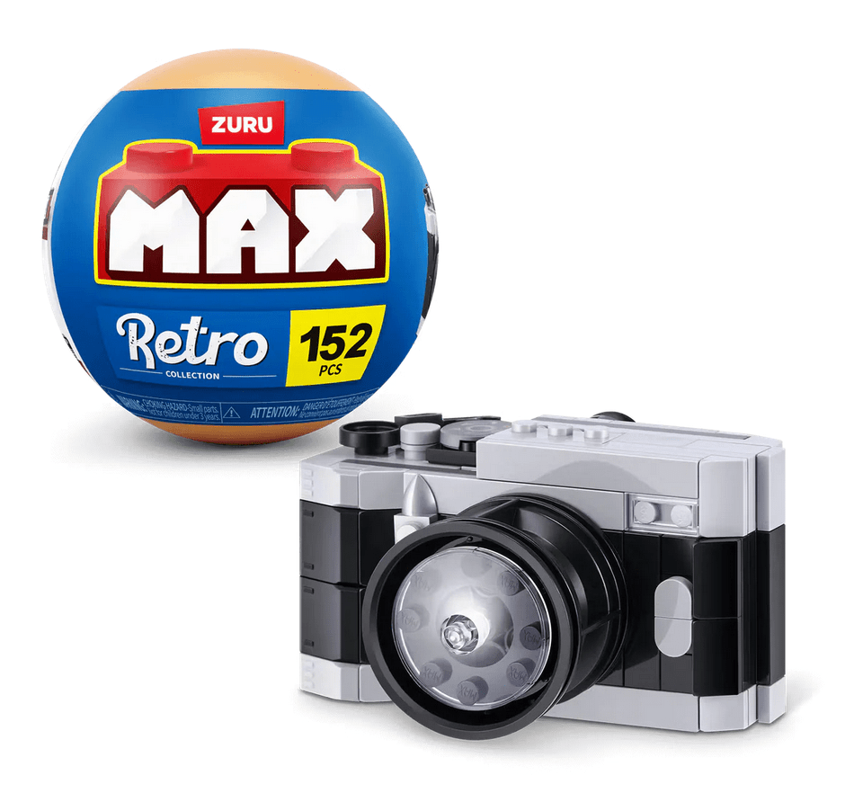 Max Premium Retro Building Bricks (Series 2 ) - Beanie Games