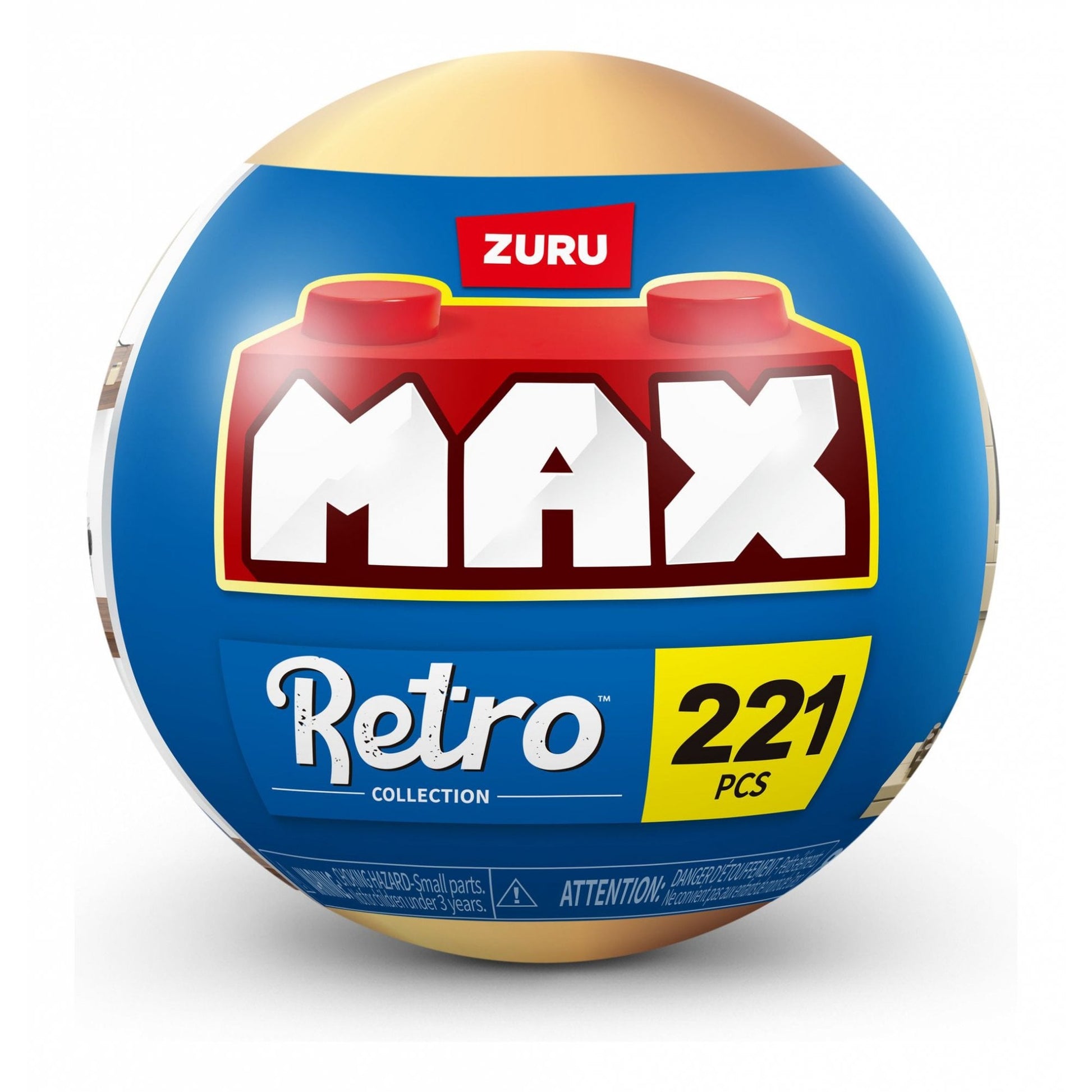 Max Premium Retro Building Bricks - Beanie Games