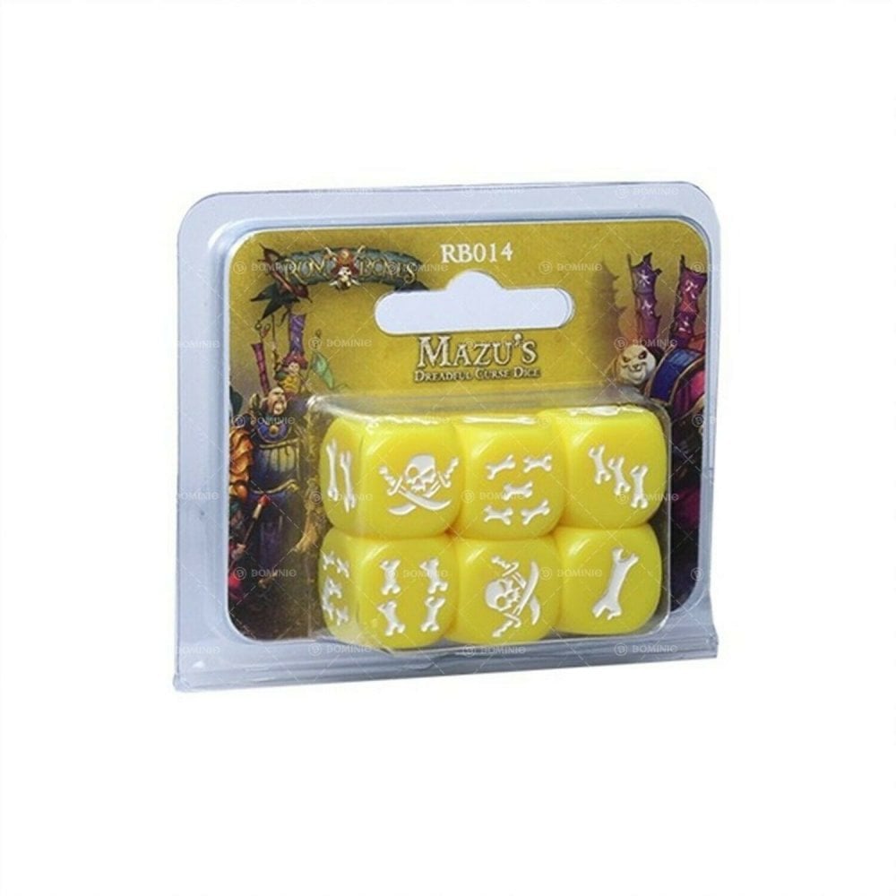 Mazu's Dreadful Curse Rum And Bones Dice - Beanie Games