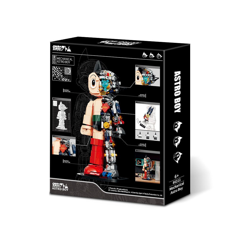 Mechanical Astro Boy Statue - 1080 pcs - Beanie Games