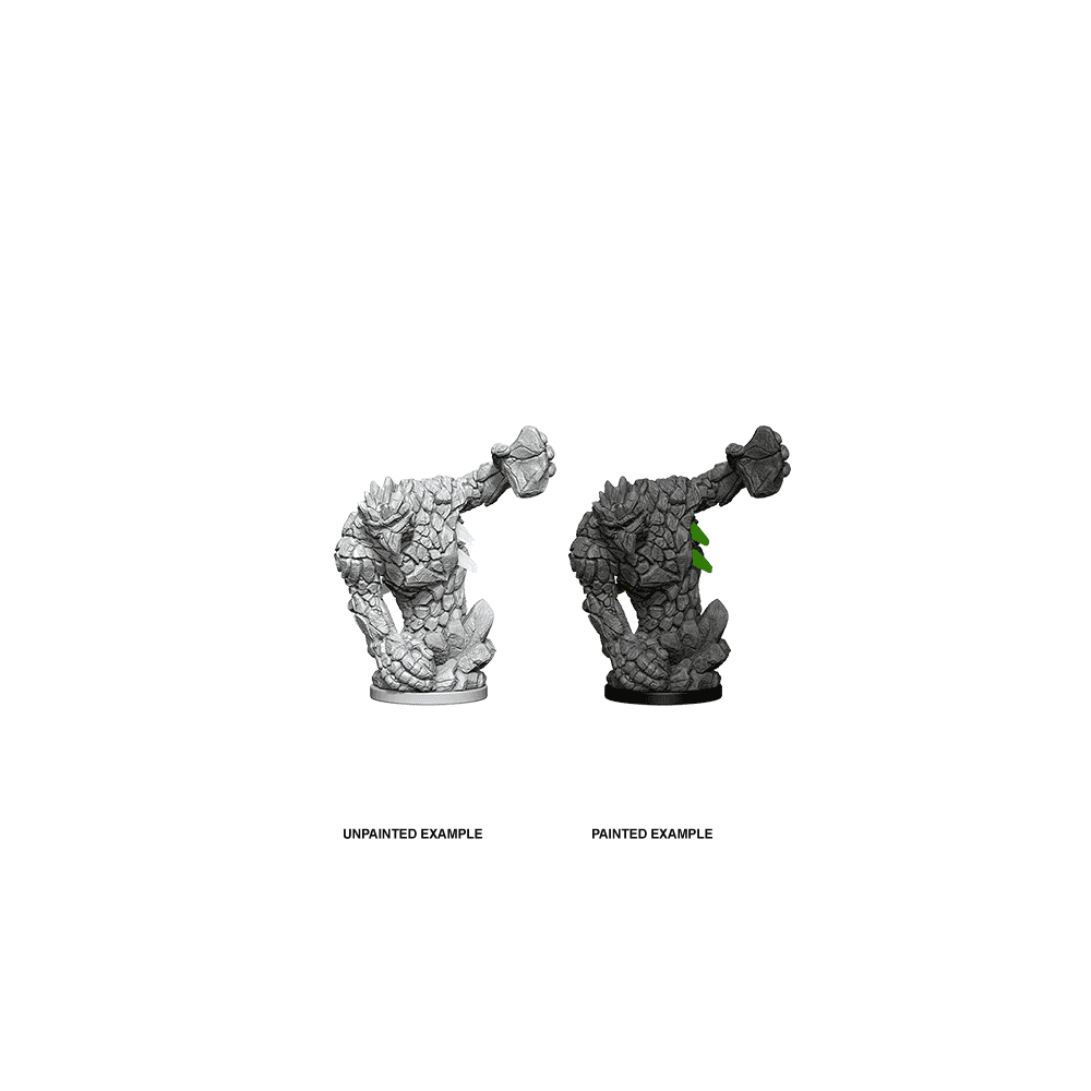 Medium Earth Elemental: Pathfinder Deep Cuts Unpainted Miniatures (W5) - Beanie Games