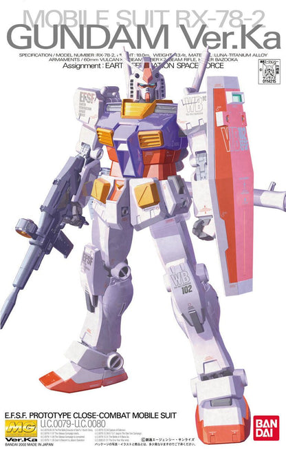 MG 1/100 RX-78-2 Gundam (Version Ka) - Beanie Games