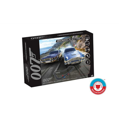 Micro Scalextric James Bond 007 Race Set - Aston Martin DB5 vs V8 - Beanie Games
