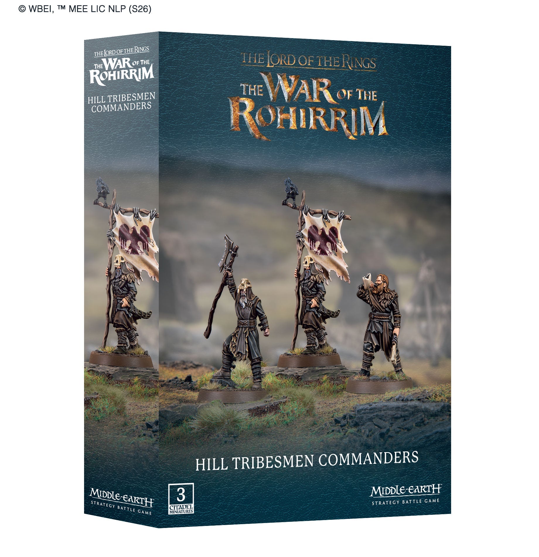 Middle-Earth Sbg: Hill Tribesmen Commanders - Beanie Games