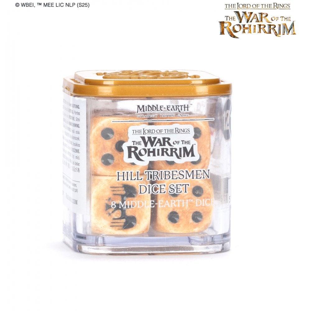 Middle - Earth Sbg: Hill Tribesmen Dice Set - Beanie Games