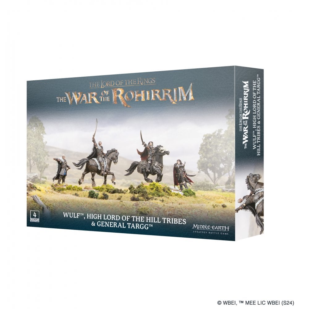 Middle - Earth sbg: Wulf Lord Of The Hill Tribes & General Targg - Beanie Games