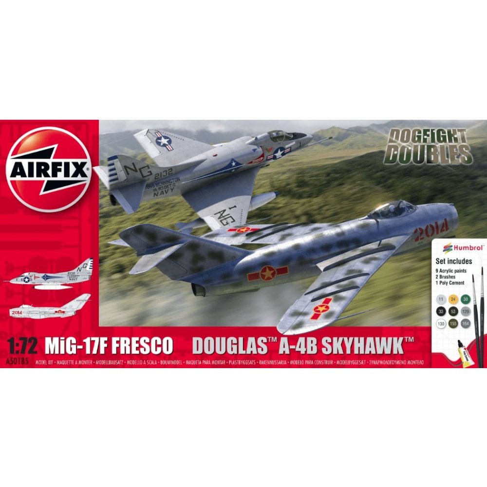 Mig 17F Fresco Douglas A - 4B Skyhawk Dogfight Double - Beanie Games