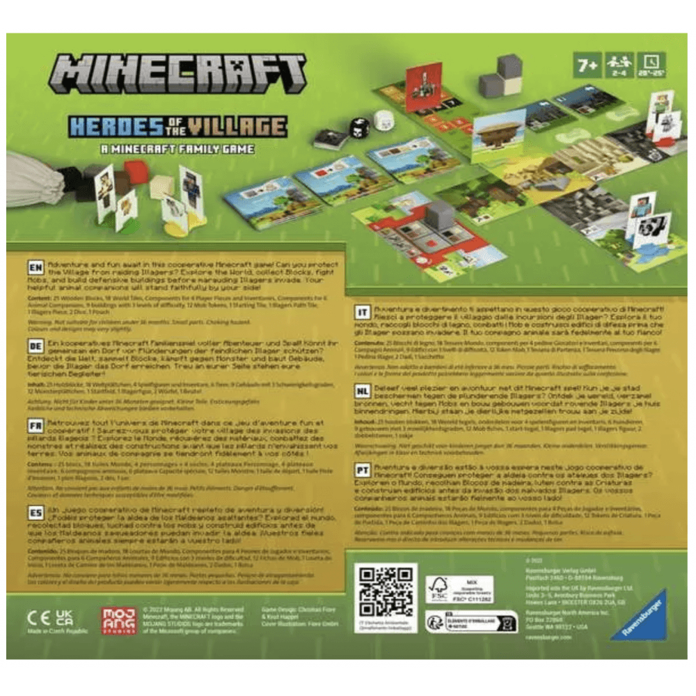Minecraft Heroes of the Village Game - Beanie Games