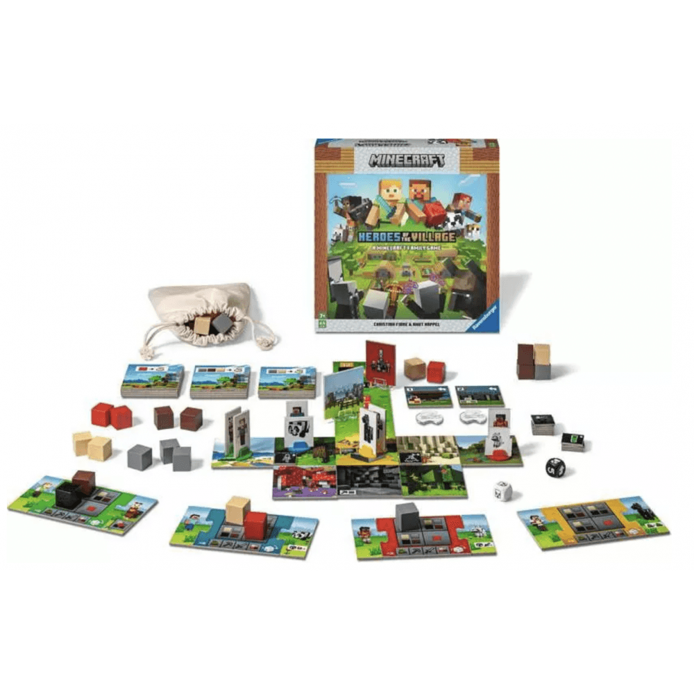Minecraft Heroes of the Village Game - Beanie Games