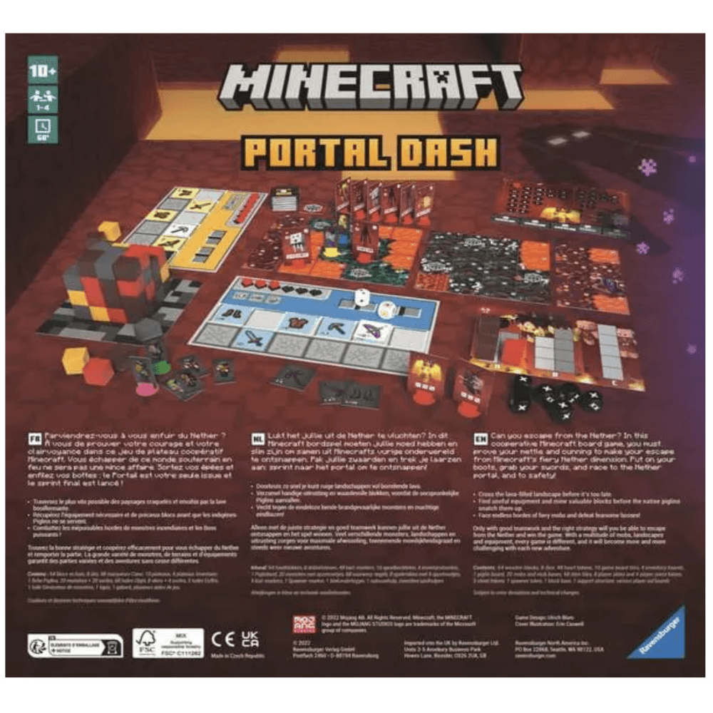 Minecraft Minecraft Portal Dash Game - Beanie Games