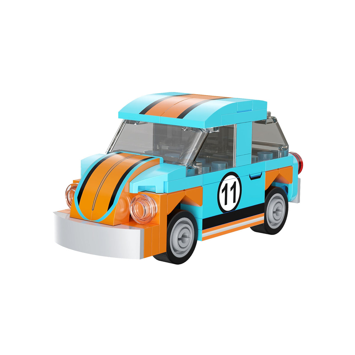 Mini lron Beetle Car - 70 pcs - Beanie Games