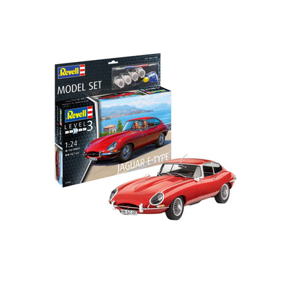 Model Set Jaguar E - Type Coupé (1:24) - Beanie Games