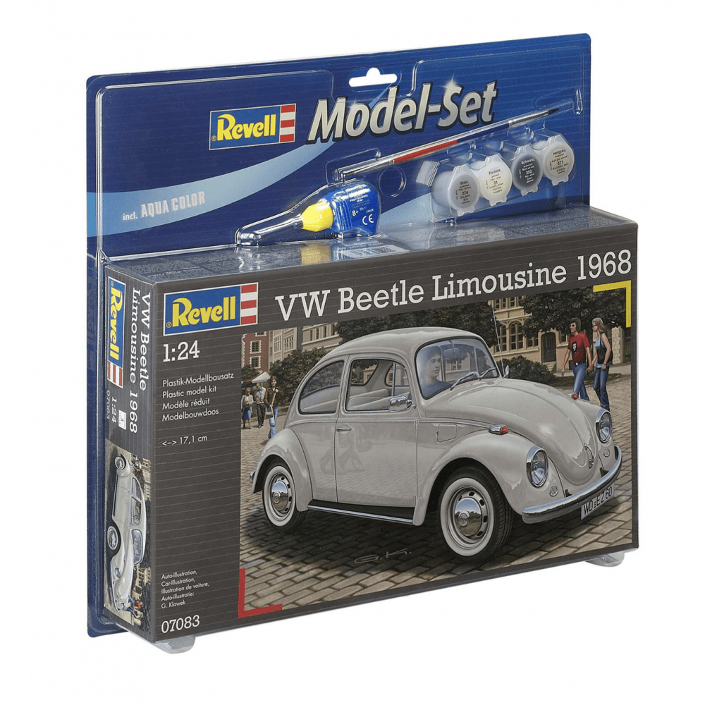 Model Set VW Beetle Limousine 1968 (1:24) - Beanie Games