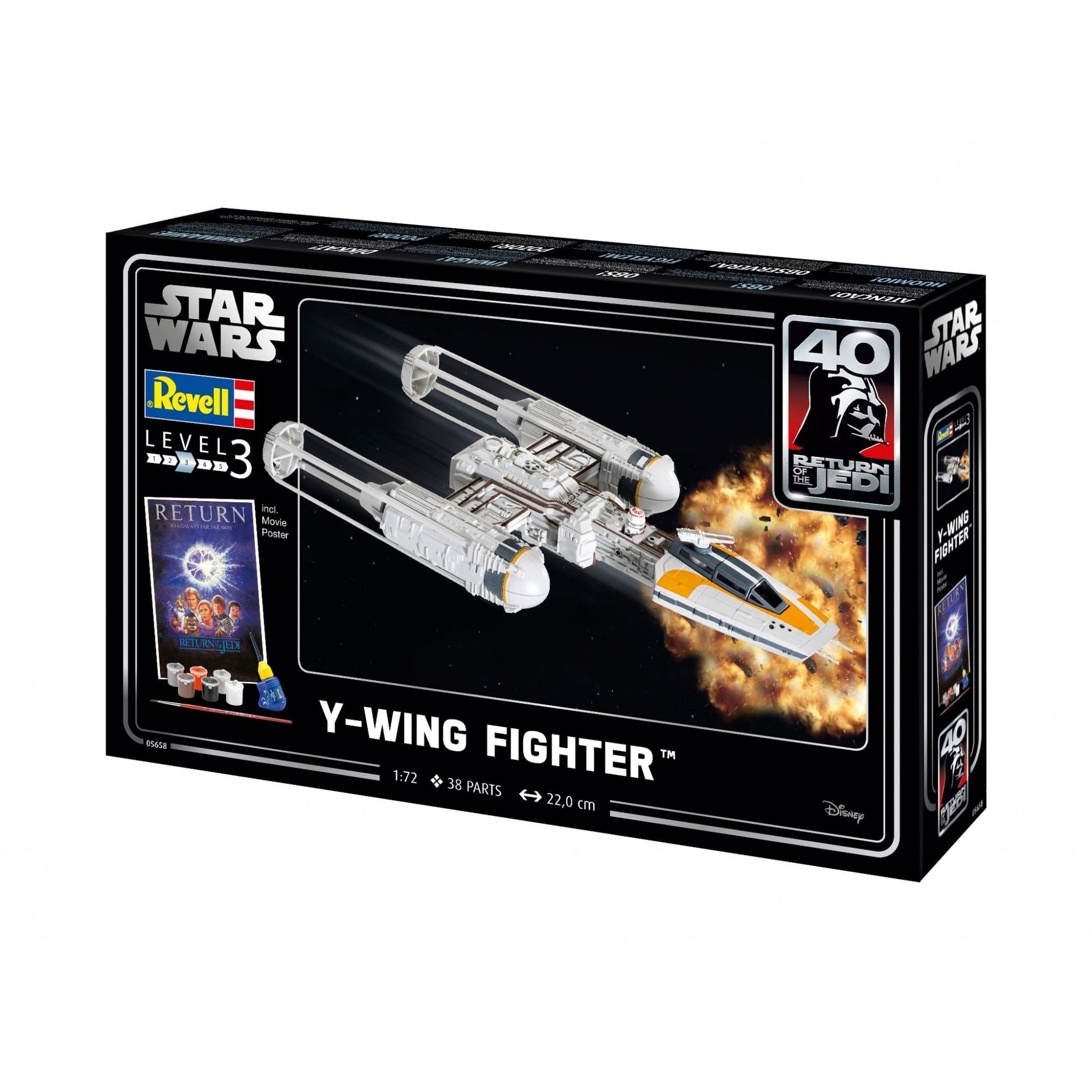 Modelset Y - wing Fighter - Beanie Games