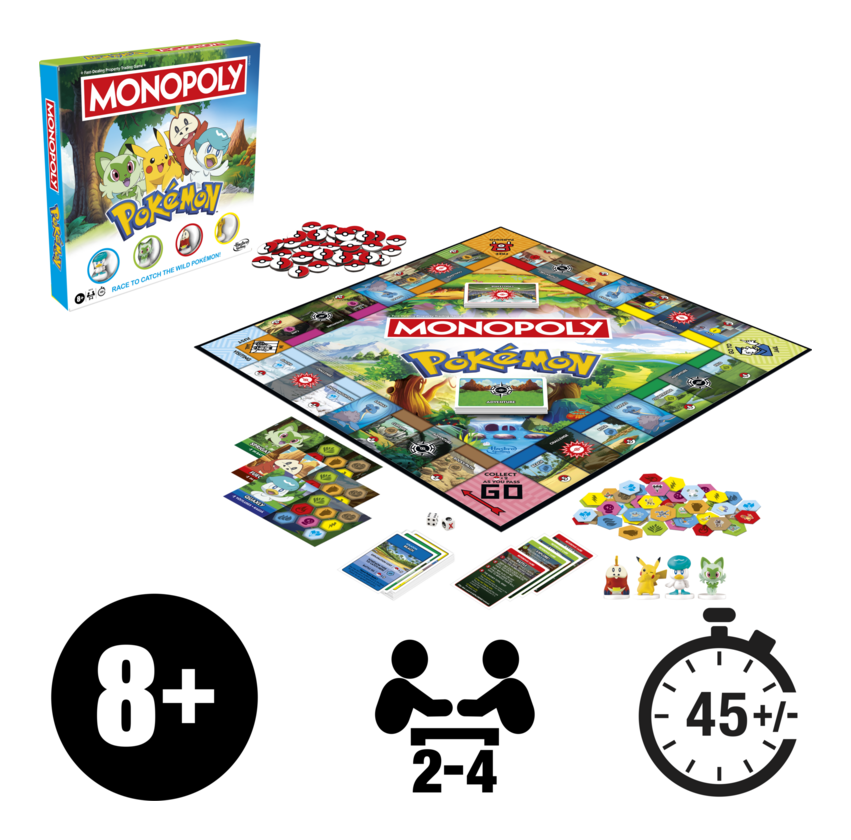 Monopoly Pokemon Edition - Beanie Games