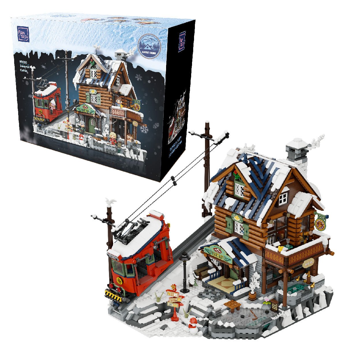 Mountain Summit Ski Cabin - 3135 pcs - Beanie Games
