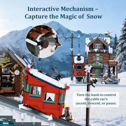 Mountain Summit Ski Cabin - 3135 pcs - Beanie Games