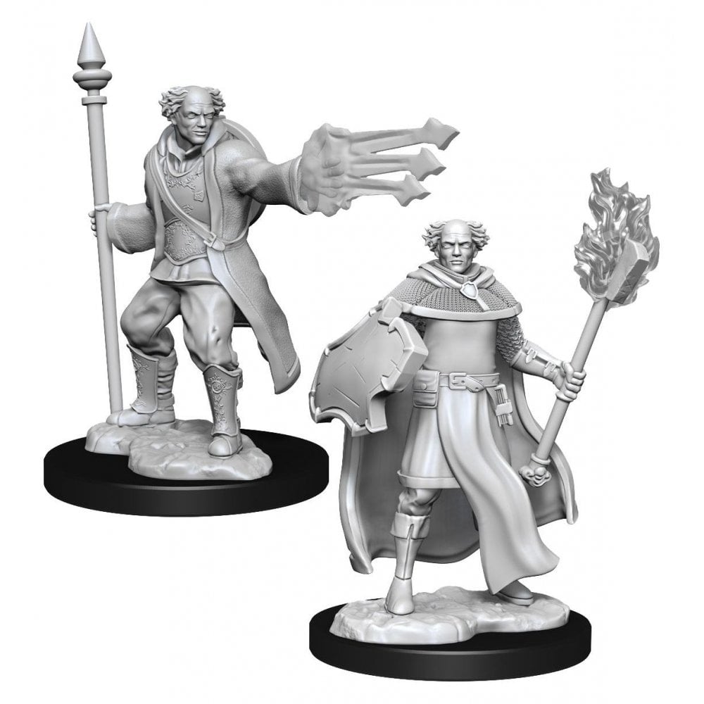 Multiclass Cleric+Wizard Male: D&D Nolzur's Marvelous Unpainted Miniatures (W13) - Beanie Games