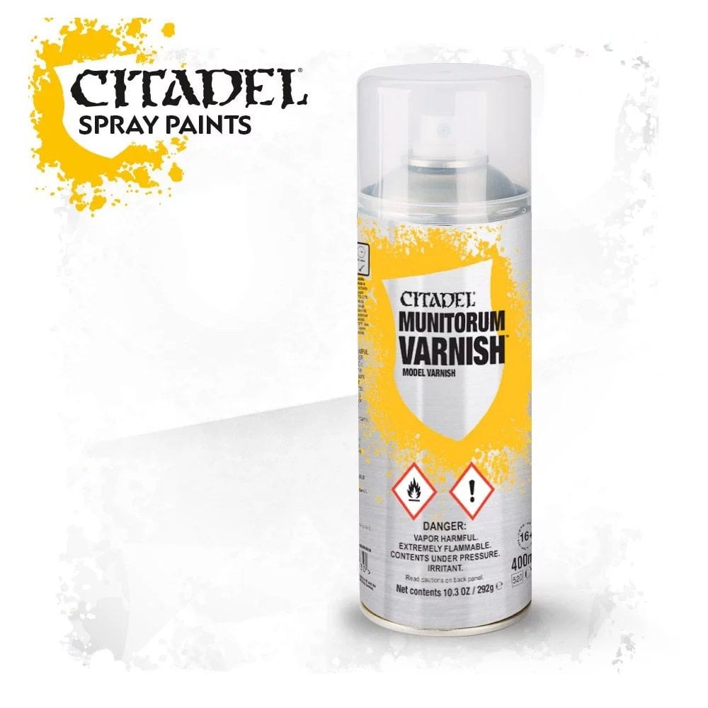 Munitorum Varnish Spray (Store Pickup Only) - Beanie Games