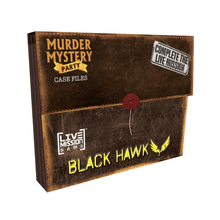 Murder Mystery Party Case Files: Black Hawk - Beanie Games