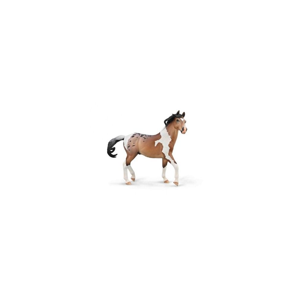 Mustang Stallion Bay Pintoloosa - Deluxe 1:12 Scale - Beanie Games