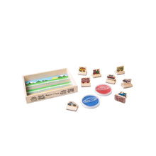 My First Wooden Stamp Set - Vehicles - Beanie Games