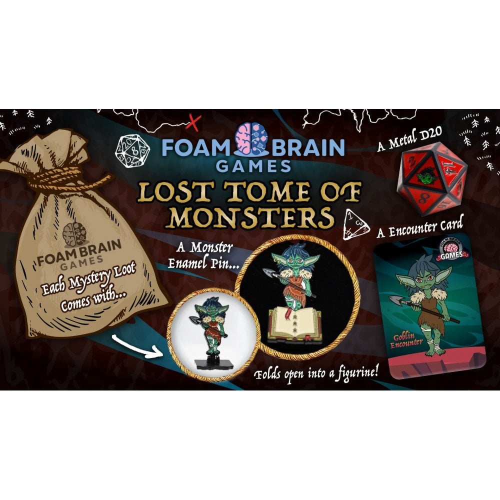 Mystery Loot: Lost Tome of Monsters - Beanie Games