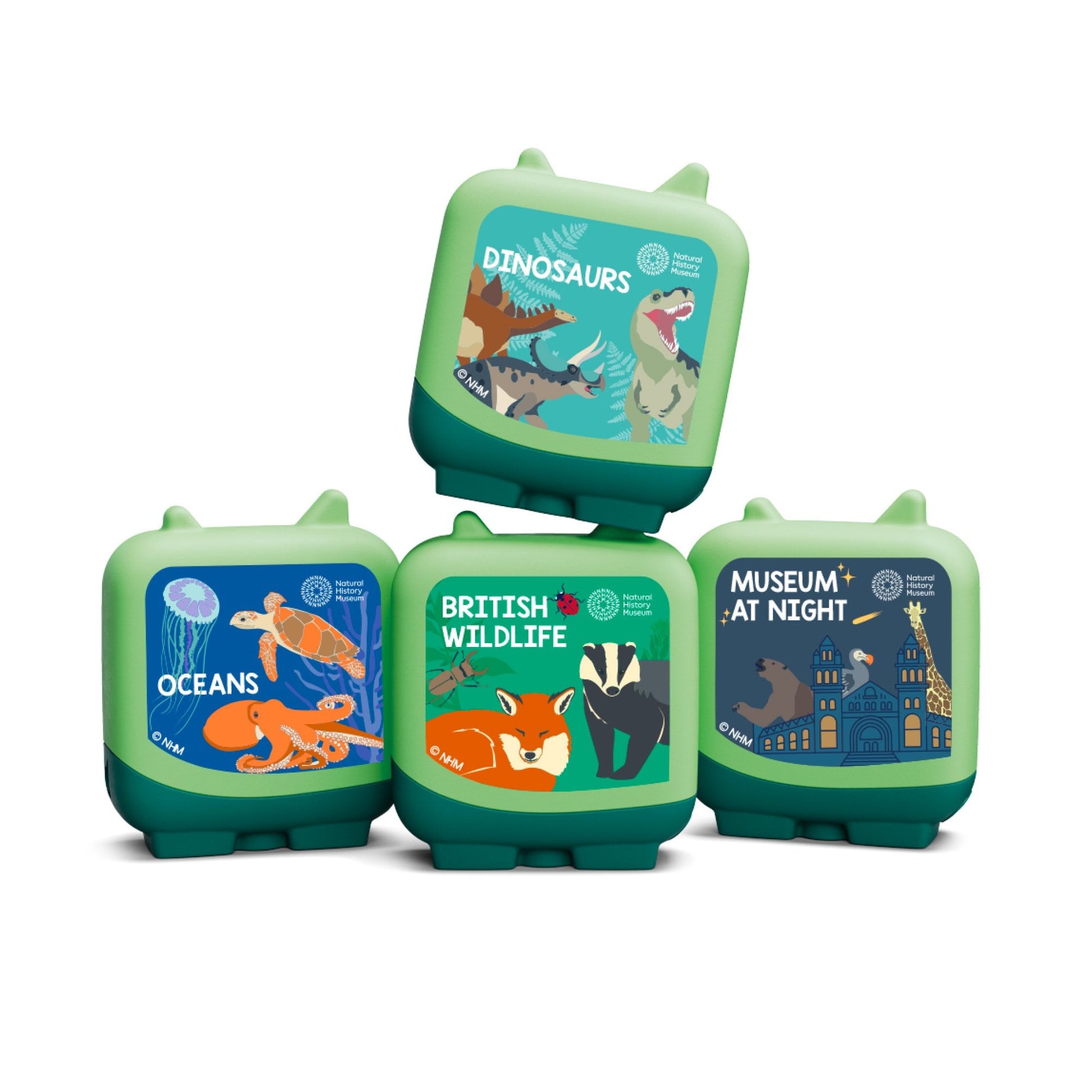 Natural History Museum Discovery Crew (Set of 4 Clever Pocket Tonies) - Beanie Games