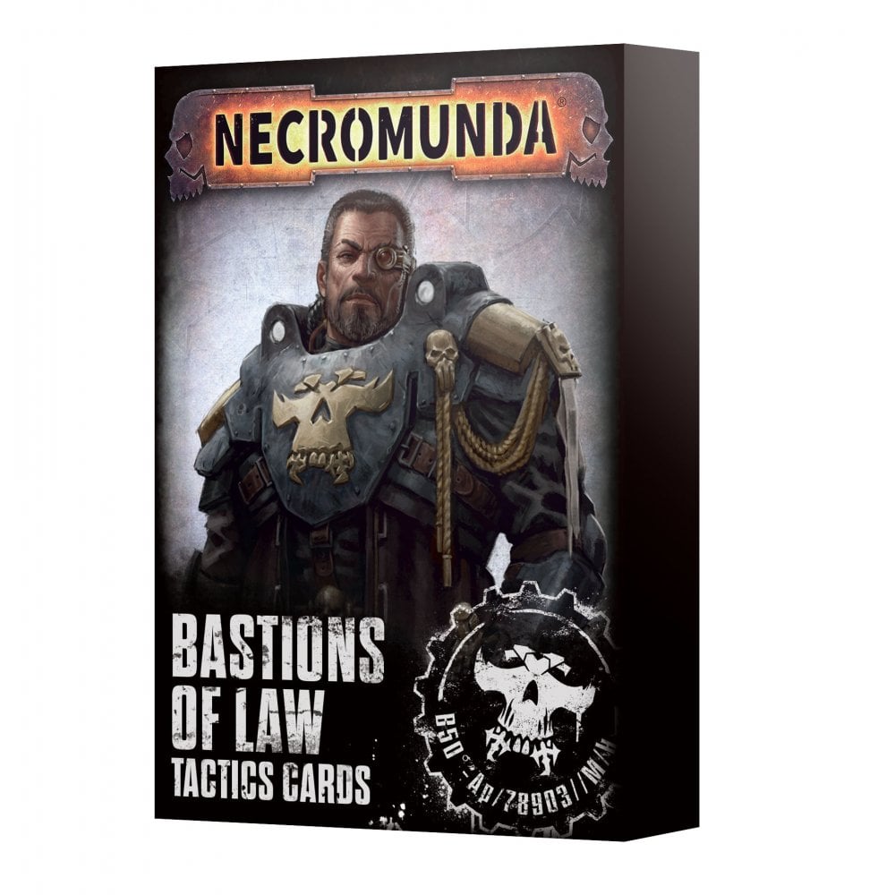 Necromunda: Bastions Of Law Tactics Cards - Beanie Games